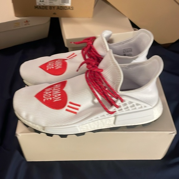 Adidas Hu NMD Human Made Size 11.5, Pharrell, gently used 9.5/10 - Picture 4 of 8